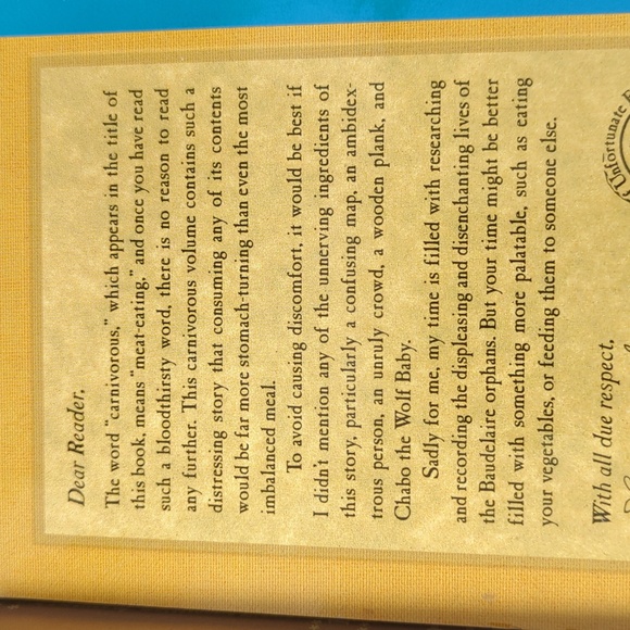 LOT OF 4 LEMONY SNICKET BOOKS 1 HARDBACK - Picture 8 of 10